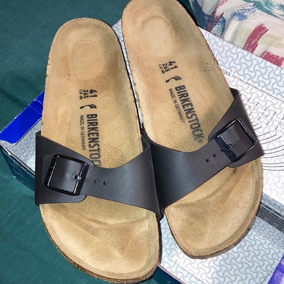 Birkenstocks (Madrid) size 10- worn once - Picture 1 of 7